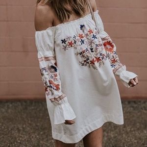 Free People Fleur Du Jour Mini Dress